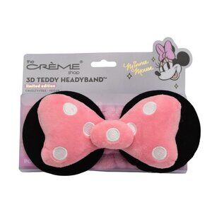 The Creme Shop Disney Minnie Mouse 3D Teddy Headyband Headband Pink